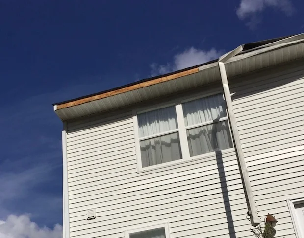 Gutter Needing Repair Gutter Needing Repair
